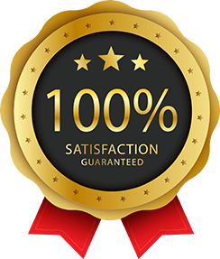 100% satisfaction guaranteed