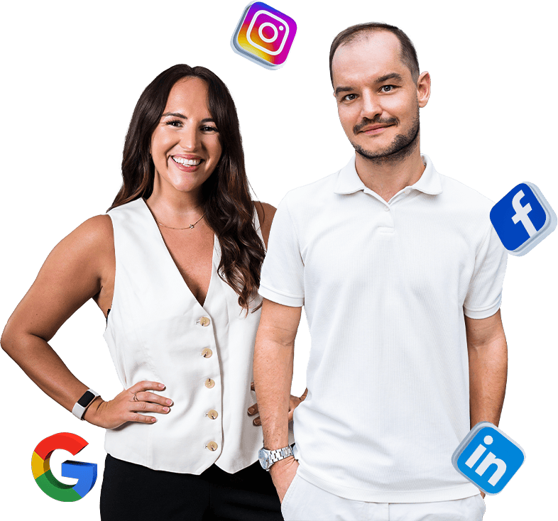 Paul de Zeeuw and Rachel Xavier, co-founders of The Social Tap